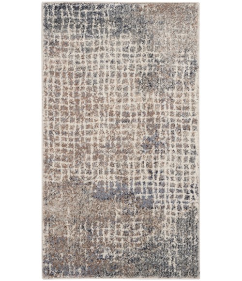 Nourison MOROCCAN CELEBRATION Area Rug Kathy Ireland Moroccan Celebration Area Rug KI383-Ivory/Grey