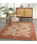 Nourison Living Treasures Area Rug LI04-Ivory/Red