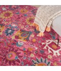 Nourison Passion Area Rug PSN01 Fuchsia 8' Round