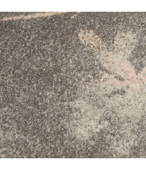 Nourison Tranquil Area Rug TRA08-Grey/Pink