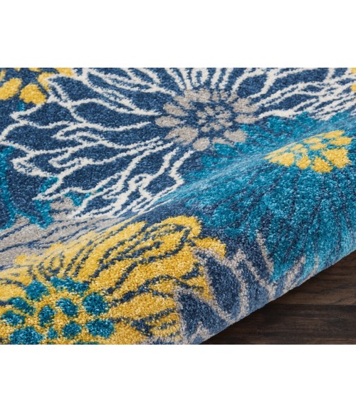 Nourison Passion Runner Area Rug PSN17-Blue