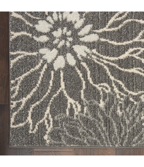 Nourison PASSION Area Rug Nourison Passion Area Rug PSN17-Charcoal/Blue