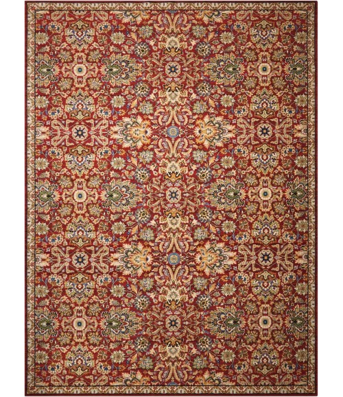Nourison TIMELESS Area Rug Nourison Timeless Area Rug TML17-Red