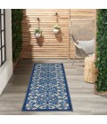Nourison Aloha Runner Area Rug ALH21-Grey/Blue