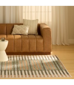 Nourison Nordic Ivory Multicolor NRC15 4 ft. X 6 ft. Rect. Rug