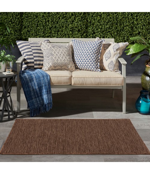 Nourison Practical Solutions Mocha PSL01 3 ft. X 5 ft. Rect. Rug