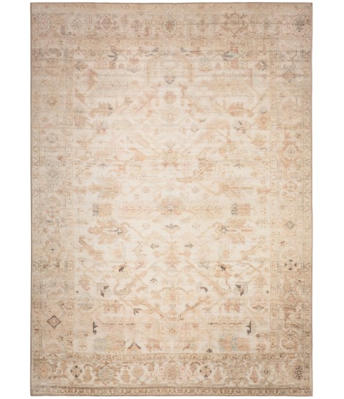 Nourison Vintage Washables Beige Rug VWS17 4 ft. X 6 ft. Rect. - Rugs Town Nourison Vintage Washables Beige VWS17 4 ft. X 6 ft. Rect. Rug
