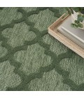 Nourison Easy Care Green NES01 10 ft. X 14 ft. Rect. Rug