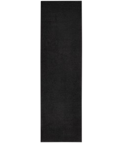 Nourison Essentials - Nre01 Black Area Rug 2 ft. 2 X 7 ft. 6 Rectangle