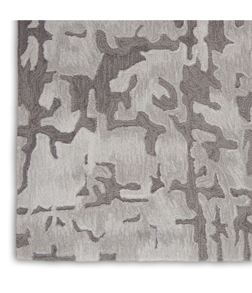Nourison SYMMETRY Area Rug Nourison Symmetry Area Rug SMM03-Ivory/Taupe