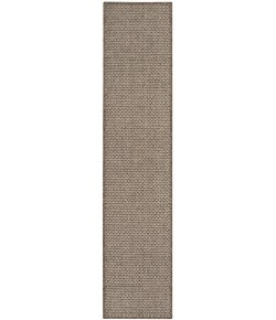 Nourison Tulum Brown TLM03 2 ft. X 6 ft. Rect. Rug