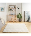 Nourison Luxurious Shag Ivory LXR05 4 ft. X 6 ft. Rect. Rug