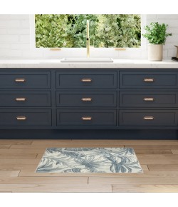 Nourison Aloha Ivory Blue ALH43 2 ft. 8 in. X 4 ft. Rect. Rug