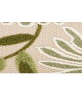 Nourison Aloha Ivory Green Rug ALH33 9 ft. X 12 ft. Rectangle - Rugs Town Nourison Aloha Ivory Green ALH33 9 ft. X 12 ft. Rectangle Rug