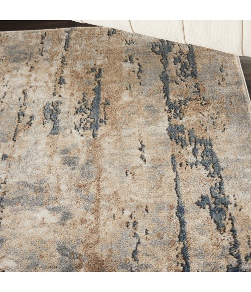Nourison Concerto Beige Grey CNC01 6 ft. X 9 ft. Rect. Rug