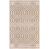 Nourison Astra Machine Washable Taupe ASW10 3 ft. 3 in. X 5 ft. Rectangle Rug