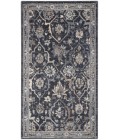 Kathy Ireland Moroccan Celebration Area Rug KI385-Navy