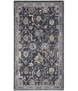 Nourison Ki38 Moroccan Celebr - Ki385 Navy Area Rug 2 ft. 2 X 3 ft. 9 Rectangle