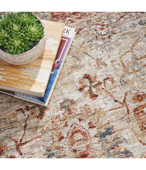 Nourison Sahar Ivory SHR02 4 ft. X 6 ft. Rect. Rug