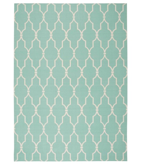 Nourison Home & Garden Area Rug RS087 Aqua 10' x 13'