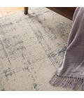 Nourison Rustic Textures Area Rug RUS06-Ivory/Blue