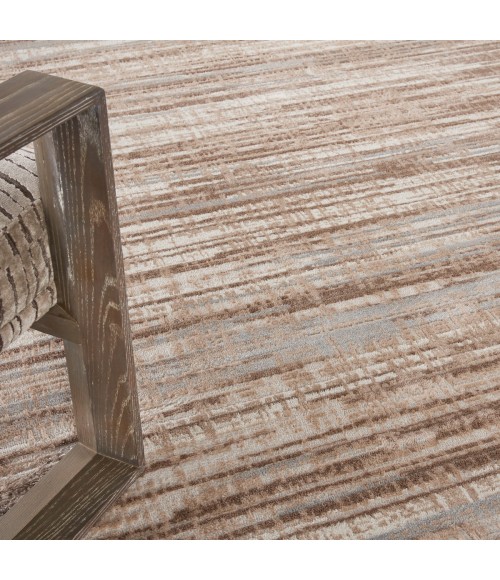 Nourison Elation Area Rug ETN01 Ivory Grey 9' x 12'