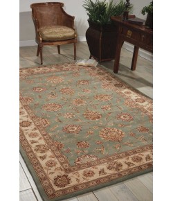 Nourison 2000 - 2210 Blue Area Rug 2 ft. 6 X 4 ft. 3 Rectangle