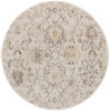 Nourison Oushak Home Grey OUS01 4 ft. X Round Rug