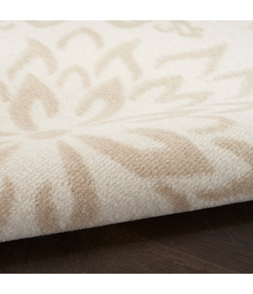 Nourison Jubilant Ivory Beige JUB06 9 ft. X 12 ft. Rect. Rug