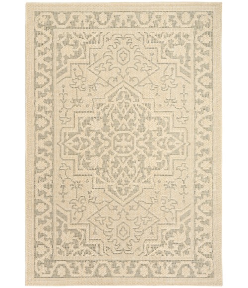 Nourison Tulum Taupe Olive TLM05 4 ft. X 6 ft. Rect. Rug