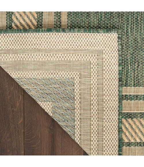 Nourison Horizon Indoor/Outdoor Green HOZ03 9 ft. X 12 ft. Rect. Rug