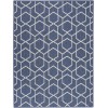 Nourison Horizon Indoor/Outdoor Navy HOZ01 5 ft. X 7 ft. Rect. Rug
