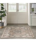 Nourison Quarry Beige Grey QUA05 5 ft. X Square Rug