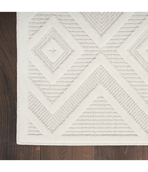 Nourison Versatile Area Rug NRV01 Ivory/White
