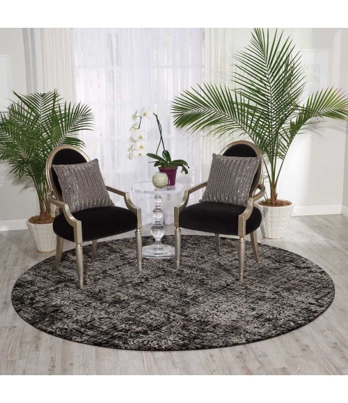 Nourison Twilight Area Rug TWI04 Onyx