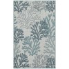 Nourison Garden Oasis Blue GOA05 3 ft. X 5 ft. Rectangle Rug