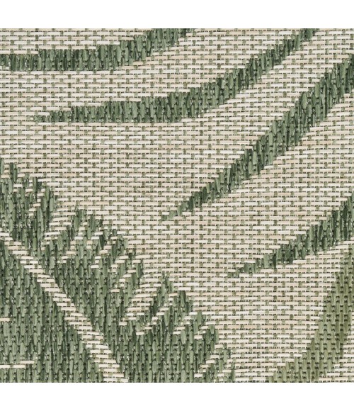 Nourison Garden Oasis Ivory Green GOA02 10 ft. X 14 ft. Rect. Rug