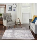 Nicole Curtis Machine Washable Series 1 Area Rug SR104 Black 4' x 6'