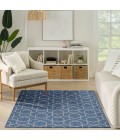 Nourison Horizon Indoor/Outdoor Denim HOZ01 4 ft. X 6 ft. Rect. Rug