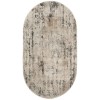Nourison Concerto Beige Grey CNC01 3 ft. X 5 ft. Oval Rug