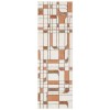 Nourison Nordic Ivory Rust NRC17 2 ft. X 6 ft. Rect. Rug