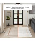Nourison Glam Ivory Cream Rug GLM08 9 ft. X 12 ft. Rect. - Rugs Town Nourison Glam Ivory Cream GLM08 9 ft. X 12 ft. Rect. Rug