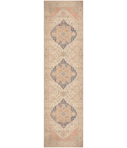 Nourison Vintage Washables Multicolor Rug VWS15 2 ft. 2 in. X 8 ft. Rect. - Rugs Town Nourison Vintage Washables Multicolor VWS15 2 ft. 2 in. X 8 ft. Rect. Rug