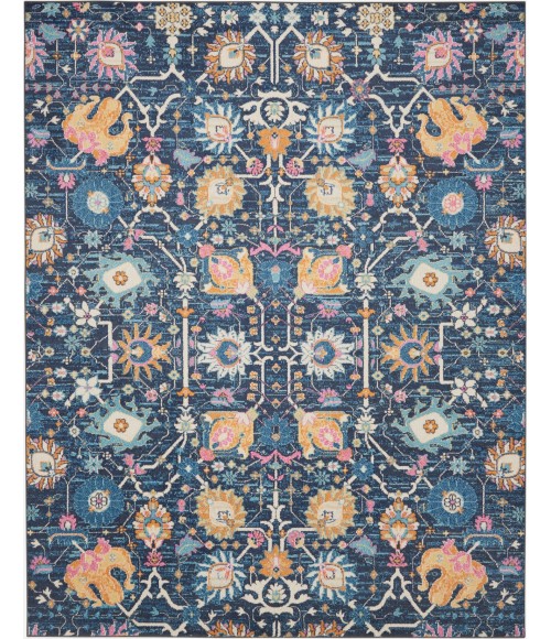Passion Area Rug Nourison Passion Area Rug PSN01 Navy 9' x 12'