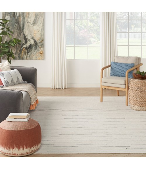 Nourison Interweave Ivory IWV01 10 ft. X 14 ft. Rect. Rug