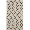 Nourison Geometric Shag Ivory/Charcoal GOS01 2 ft. 2 in. X 3 ft. 9 in. Rect. Rug