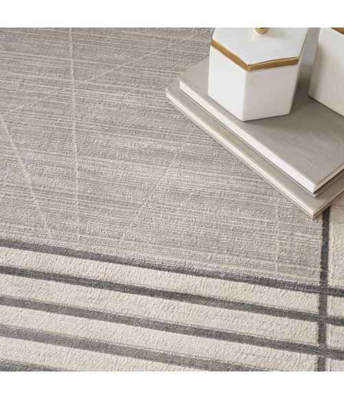 Nourison Desire Area Rug DSR01 Grey Silver