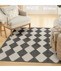 Nourison Positano Black POS04 4 ft. X 6 ft. Rect. Rug