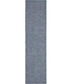 Nourison Positano Navy Blue POS01 2 ft. X 6 ft. Rect. Rug