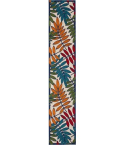 Nourison Aloha - Alh18 Multicolor Area Rug 2 ft. 3 X 12 ft. Rectangle